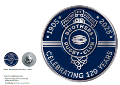 120 Year Anniversary Lapel Pin